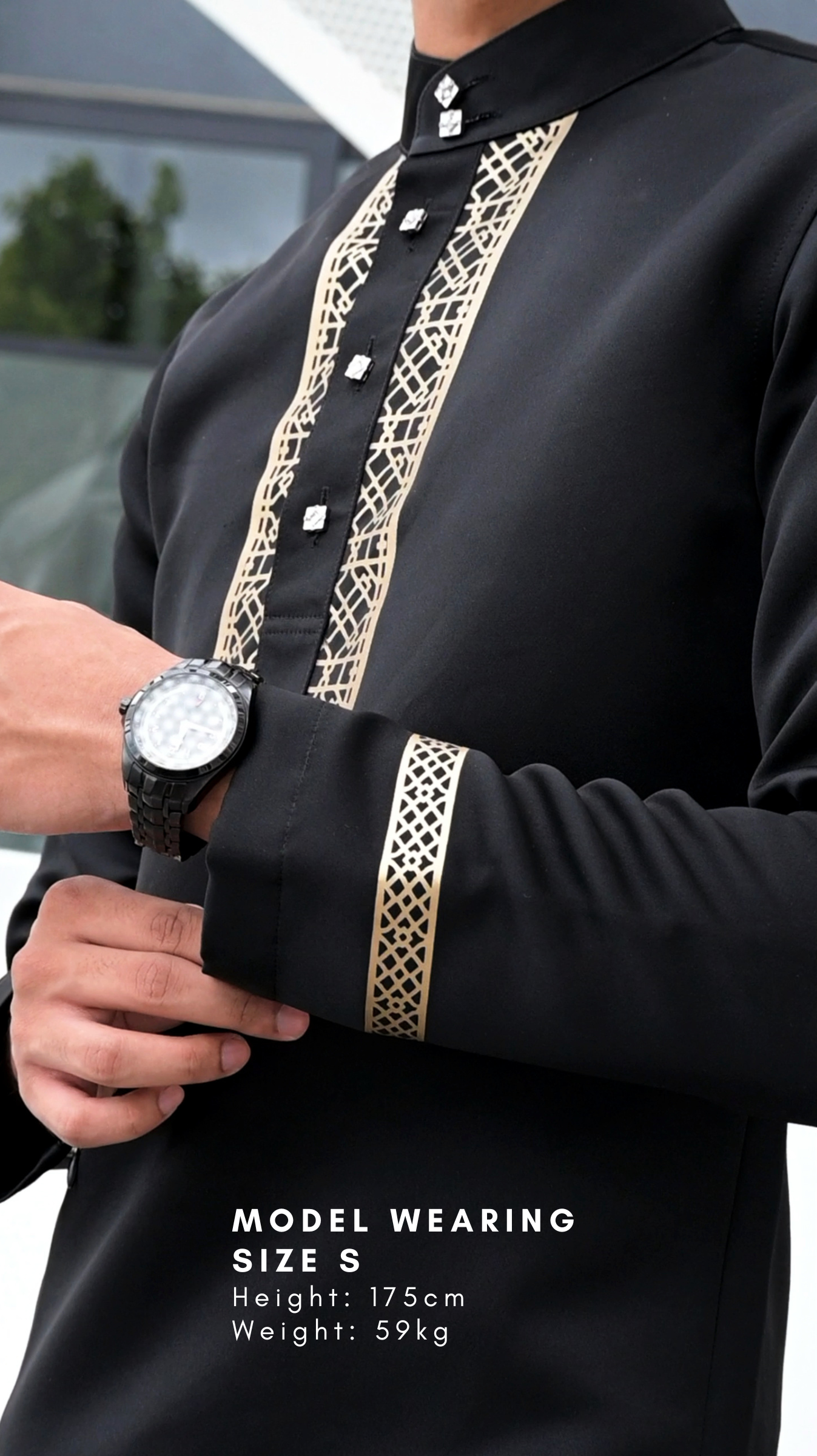 Baju Hasan | Black