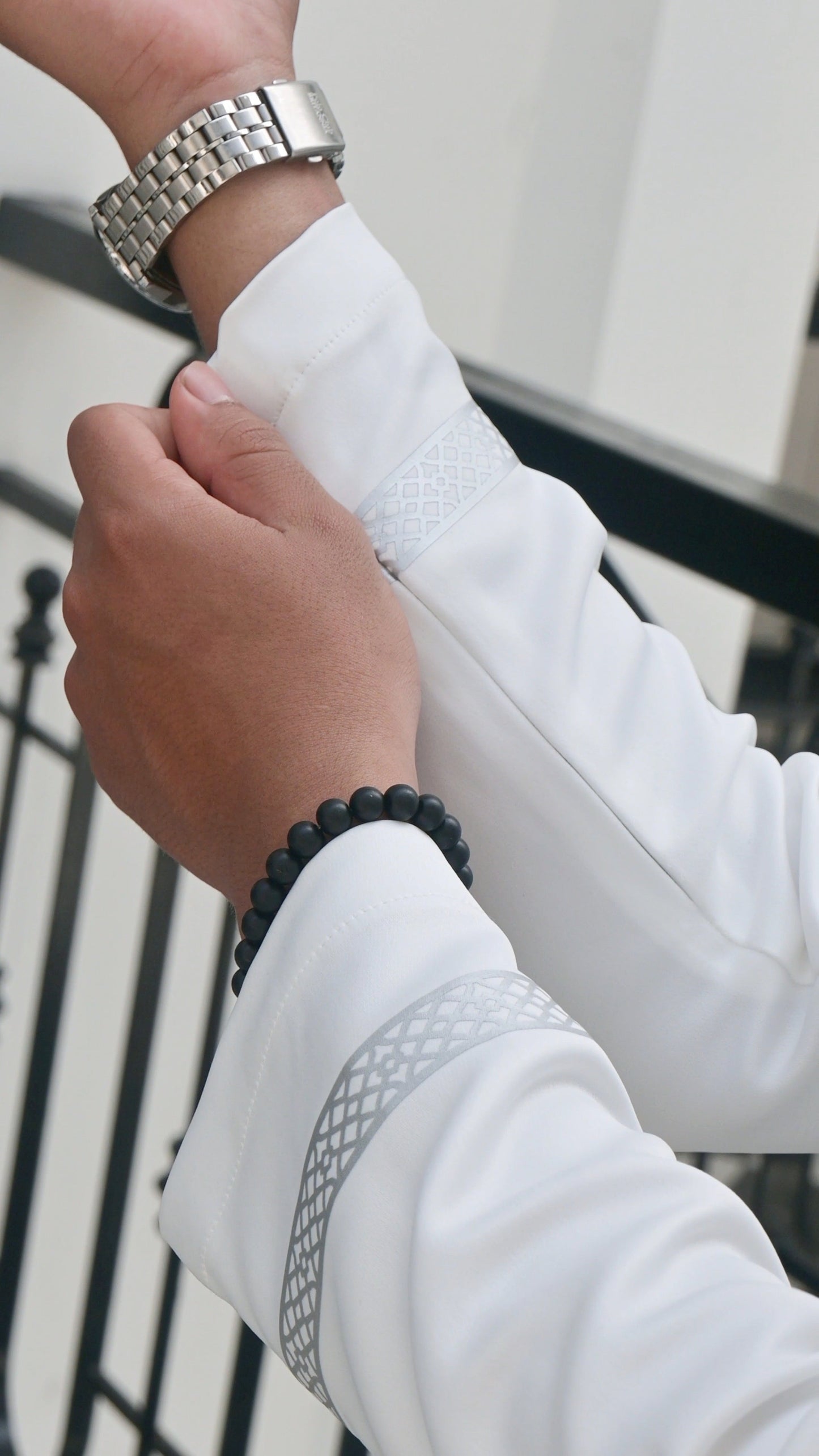 Baju Hasan | White